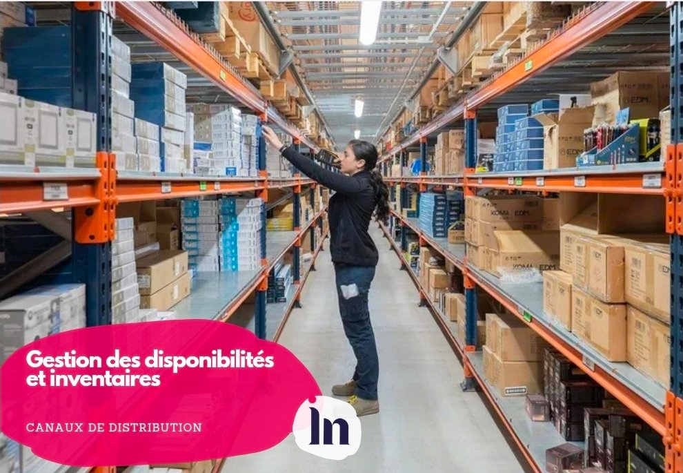 Gestion des disponibilités et inventaires